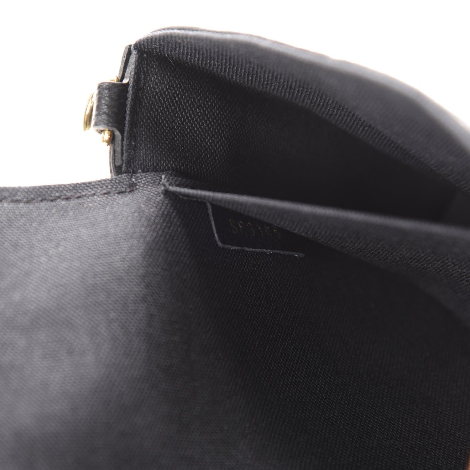 Louis Vuitton Empreinte Pochette Felicie Chain Wallet Black 9 of 11