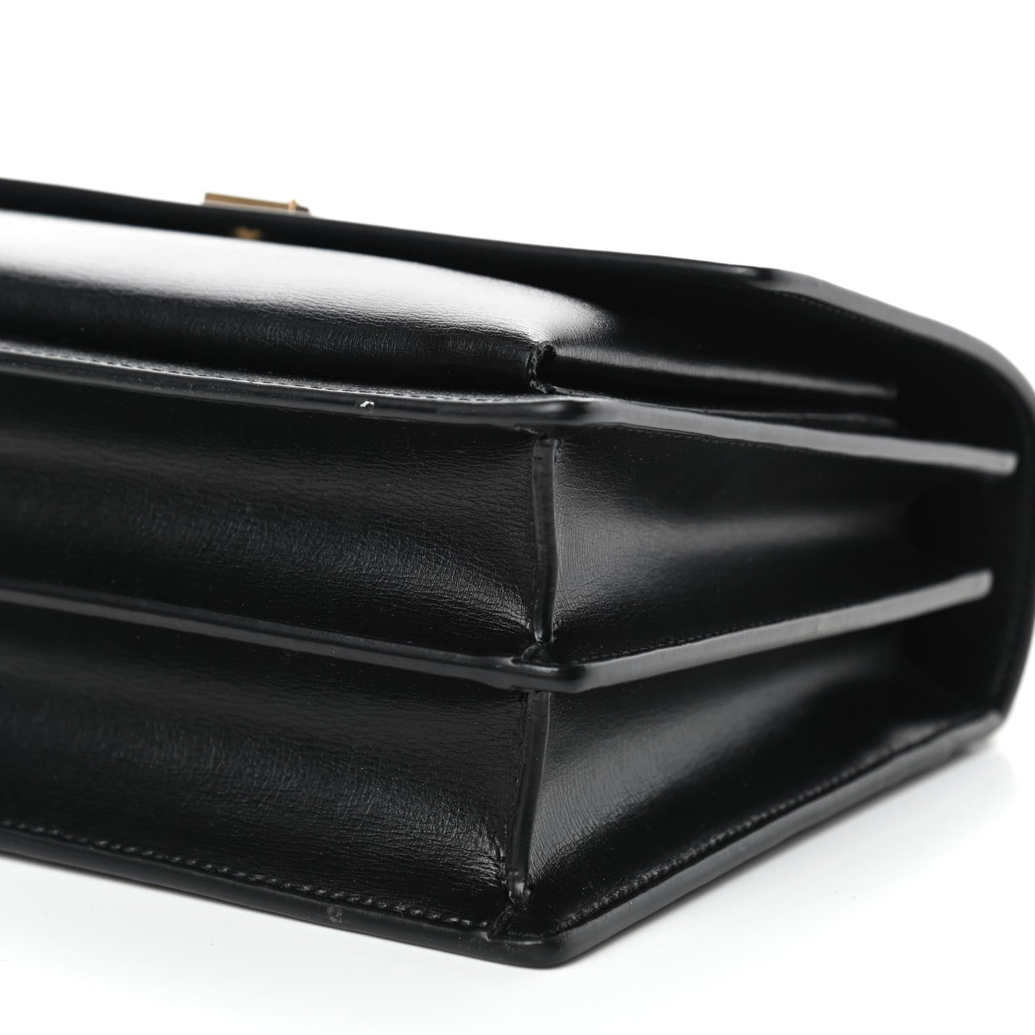 Saint Laurent Calfskin Medium Monogram Sunset Black 9 of 10