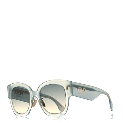 Fendi Acetate Fendi Square Sunglasses FF 0458/G/S Light Blue 1 of 7