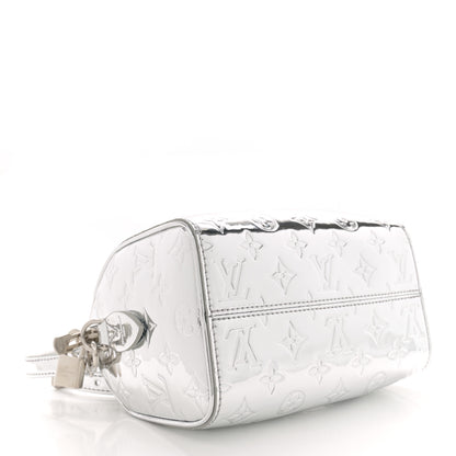 Louis Vuitton Monogram Miroir Speedy Bandouliere 20 Silver 4 of 9