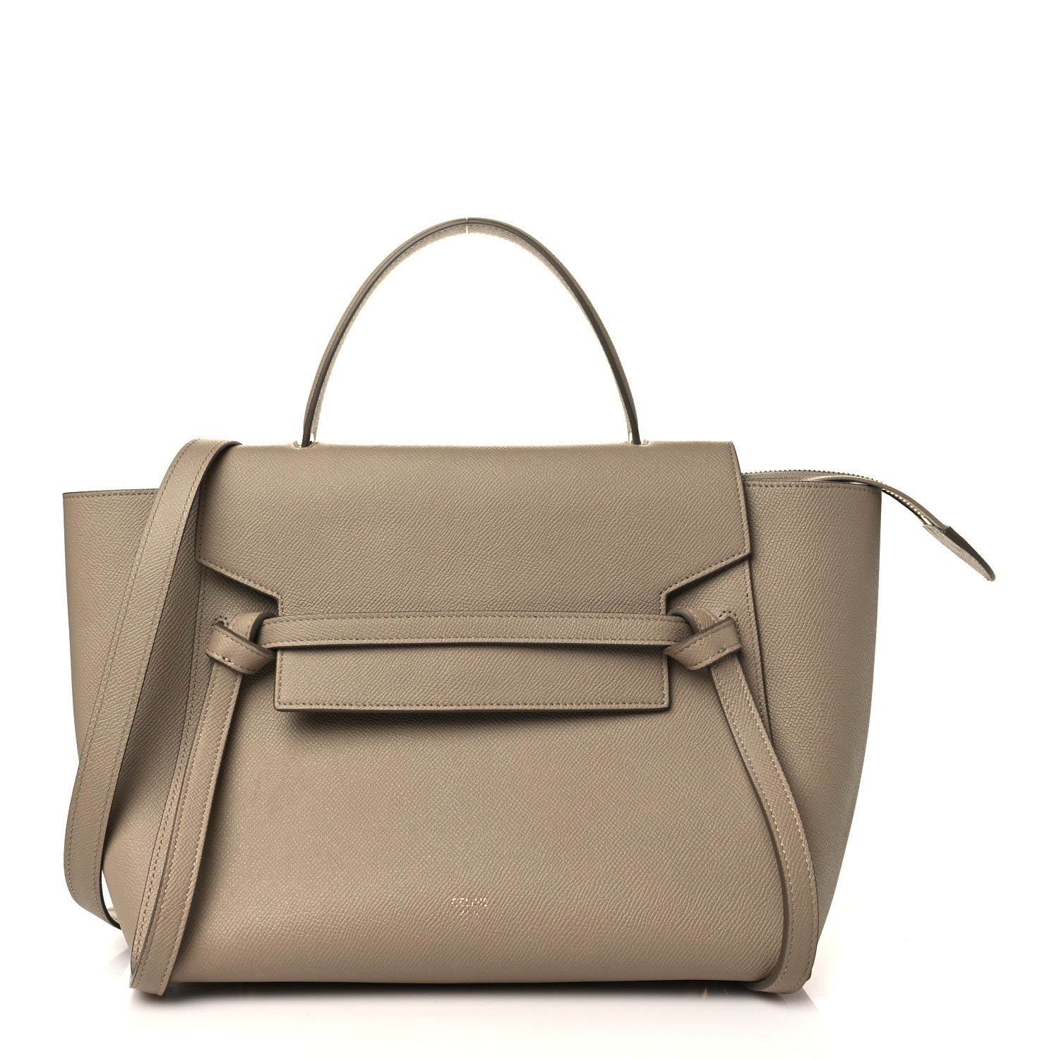 Celine Grained Calfskin Mini Belt Bag Dune 1 of 10
