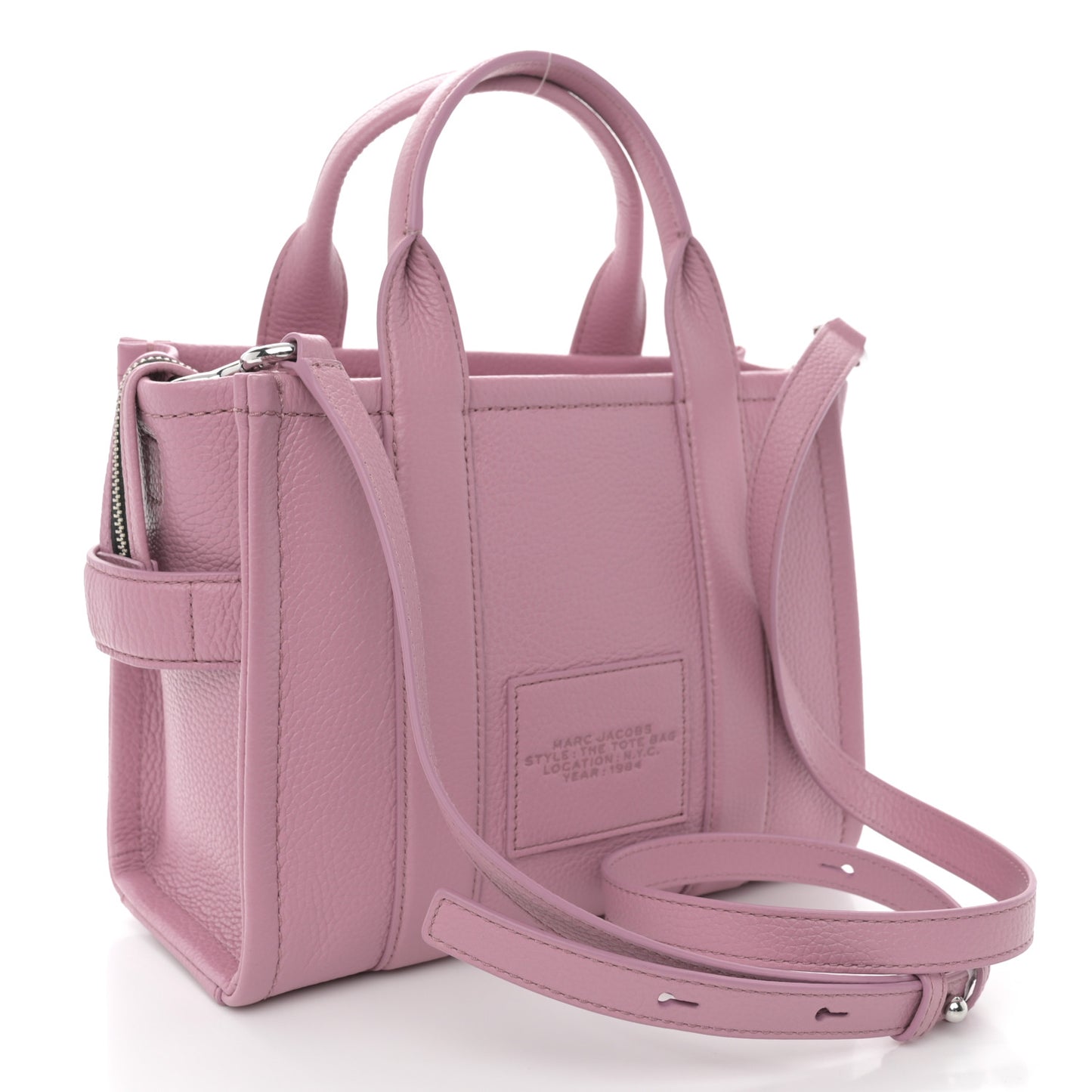 Grained Calfskin Medium The Tote Bag Lilas