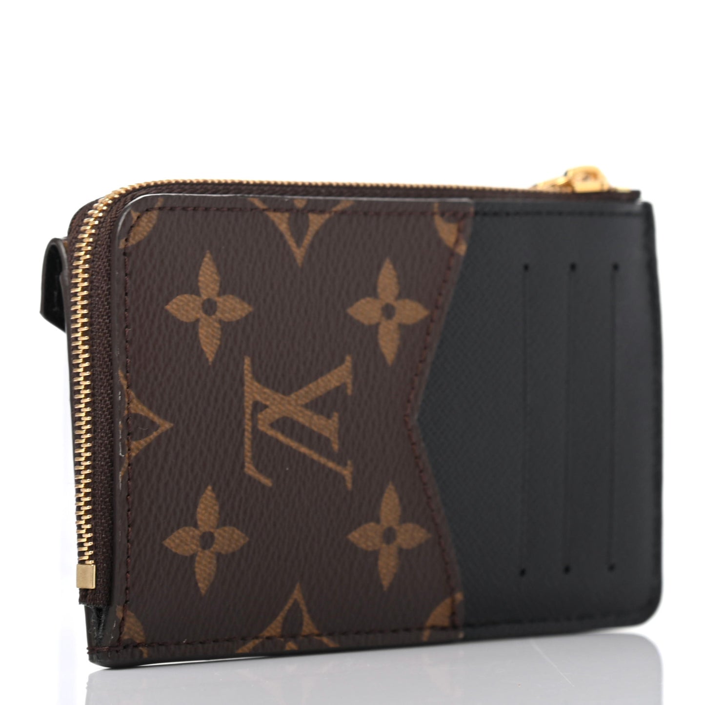 Monogram Recto Verso Card Holder Black