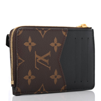Louis Vuitton Monogram Recto Verso Card Holder Black 2 of 4