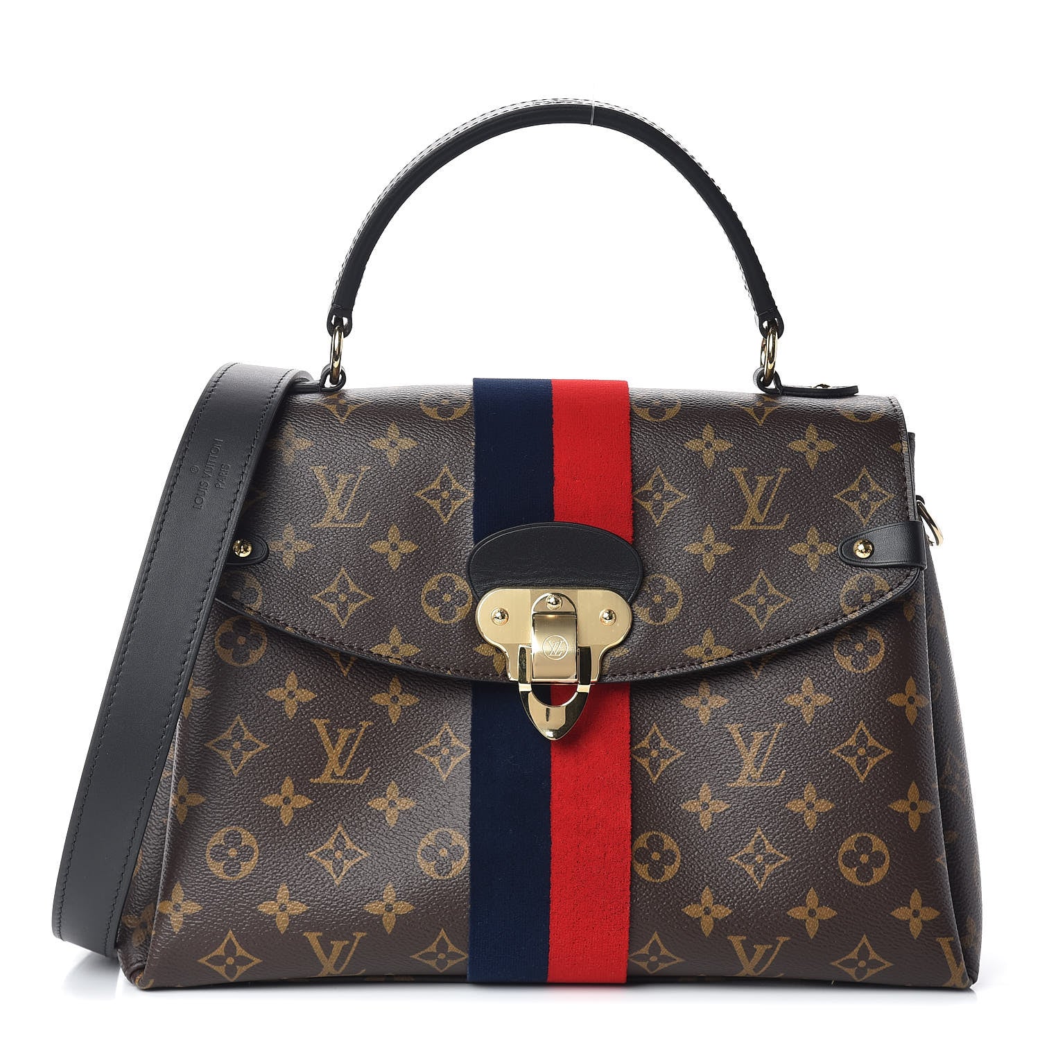 Louis Vuitton Monogram Georges MM Marine Cherry 1 of 11