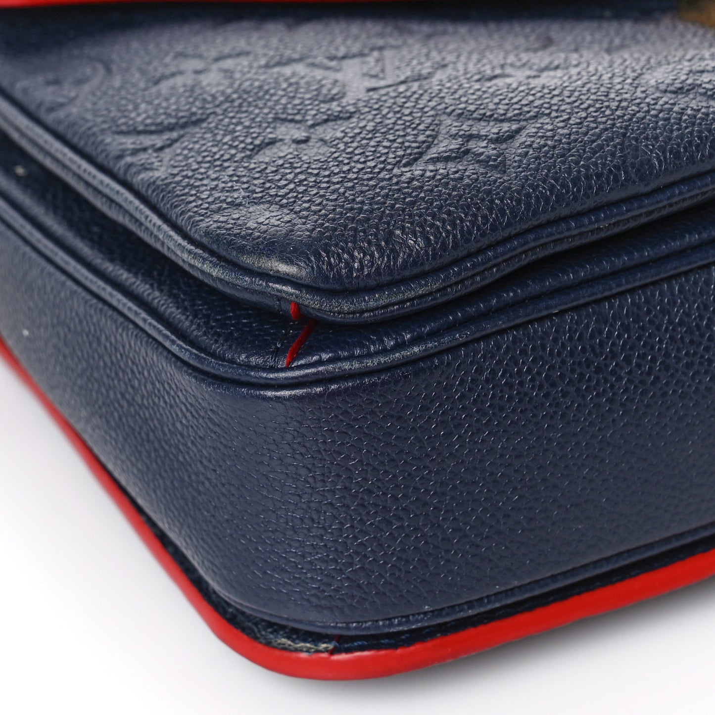 Empreinte Pochette Metis Marine Rouge