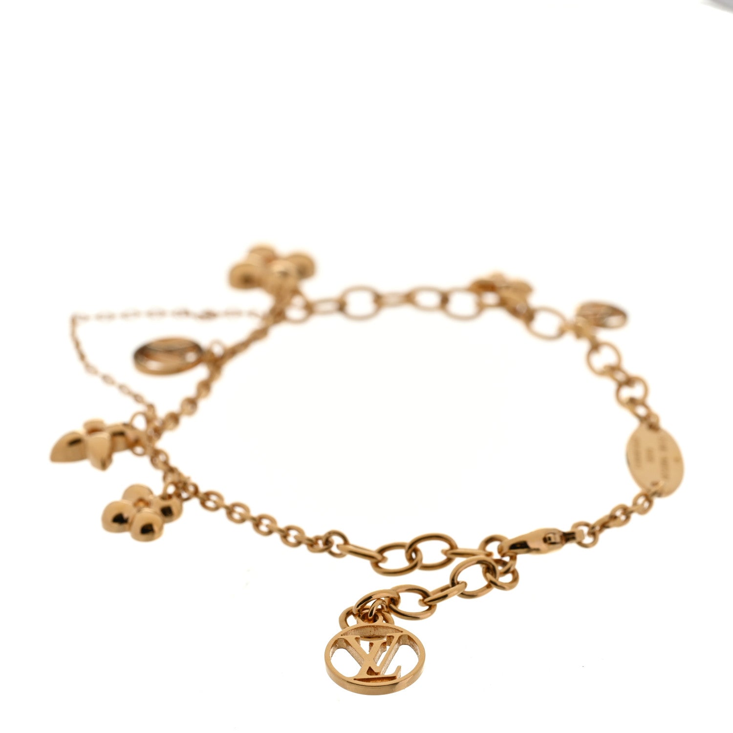 Louis Vuitton Metal Monogram Blooming Supple Bracelet 3 of 5