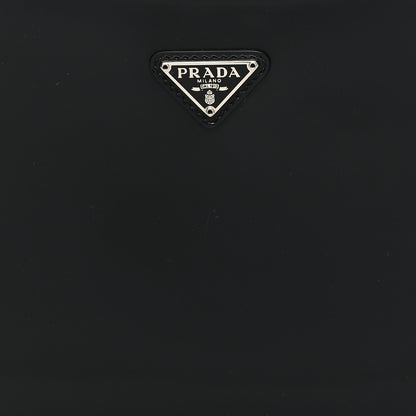 Prada Spazzolato Cleo Shoulder Bag Black 7 of 9