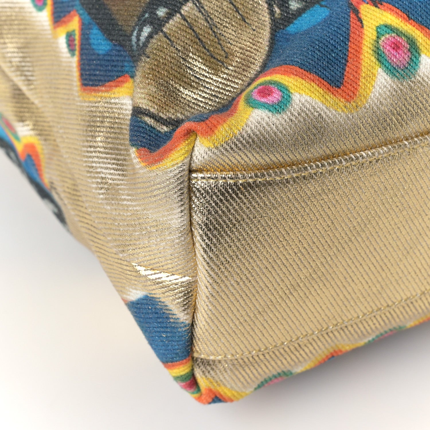 Chanel Graffiti Printed Canvas Street Spirit Tote Multicolor 8 of 9