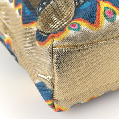 Chanel Graffiti Printed Canvas Street Spirit Tote Multicolor 8 of 9