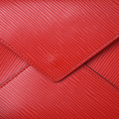 Louis Vuitton Epi Envelope Pouch Rouge 6 of 7