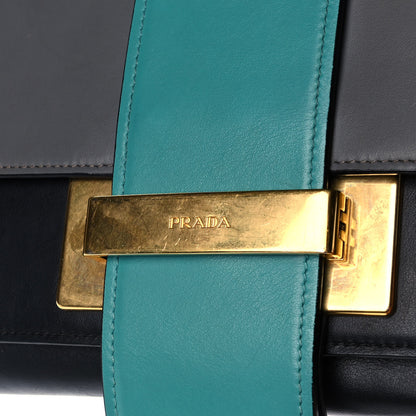 Prada City Calf Ribbon Bag Marmo Black Giada 12 of 13