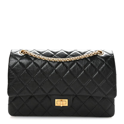 Chanel Aged Calfskin Quilted 2.55 Reissue 226 Flap Black 1 of 11