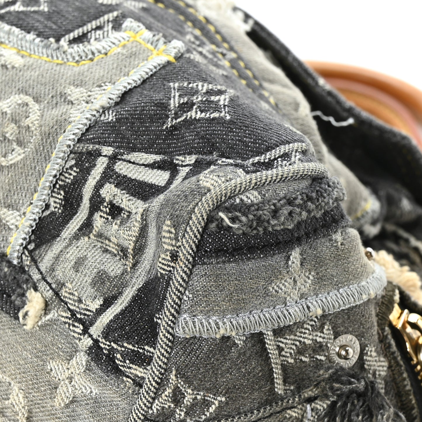 Denim Patchwork Speedy 30 Grey