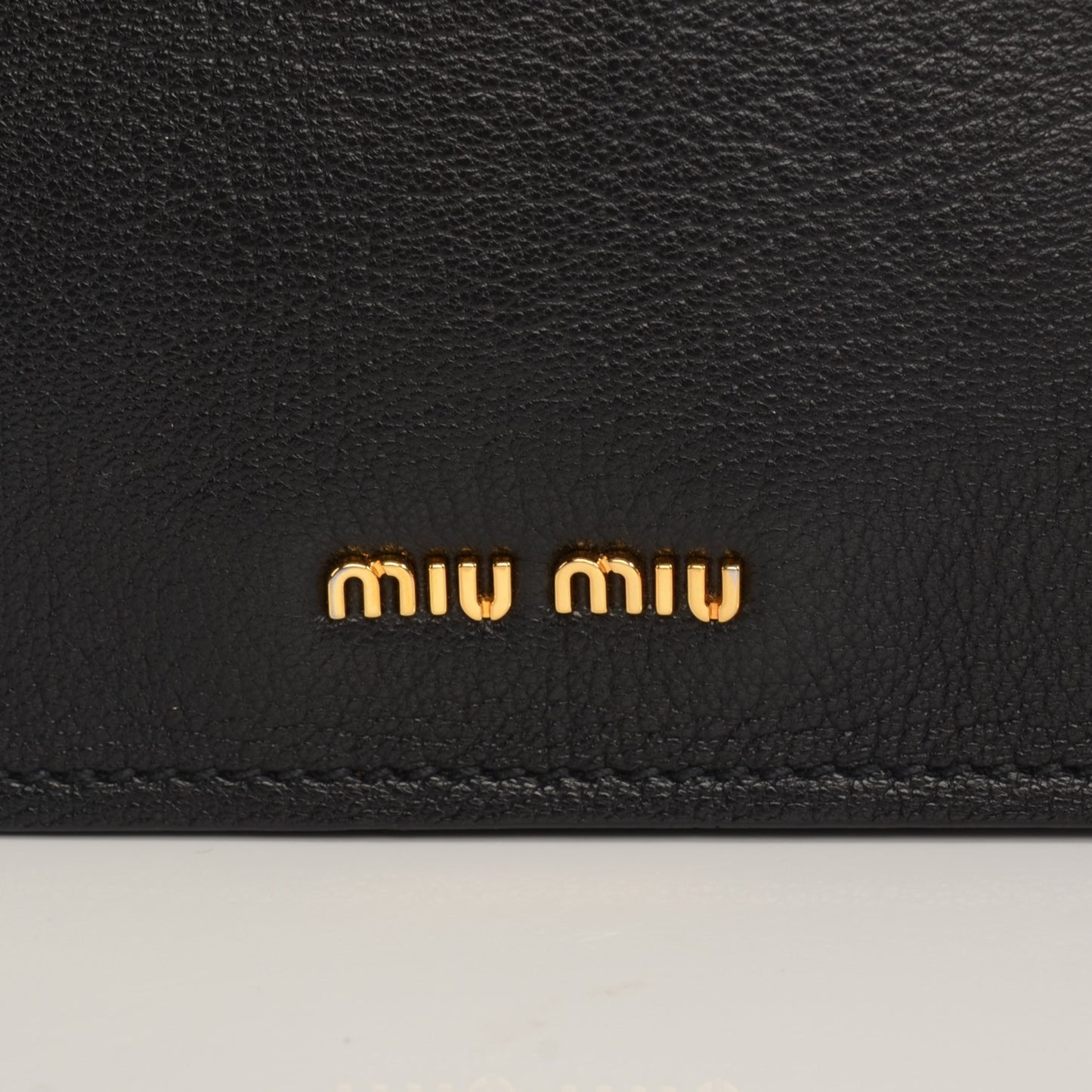 Goatskin Madras Mini Crossbody Bag Nero Black
