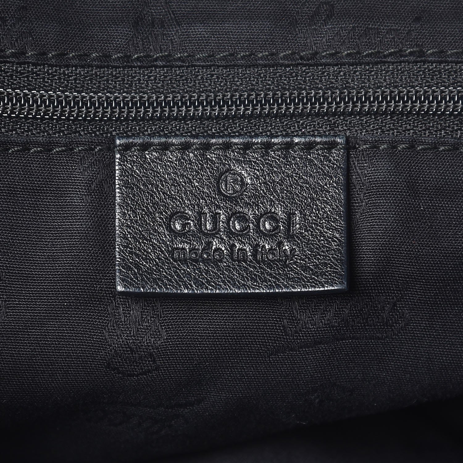 Gucci Guccissima Large New Ladies Web Hobo Black 6 of 12