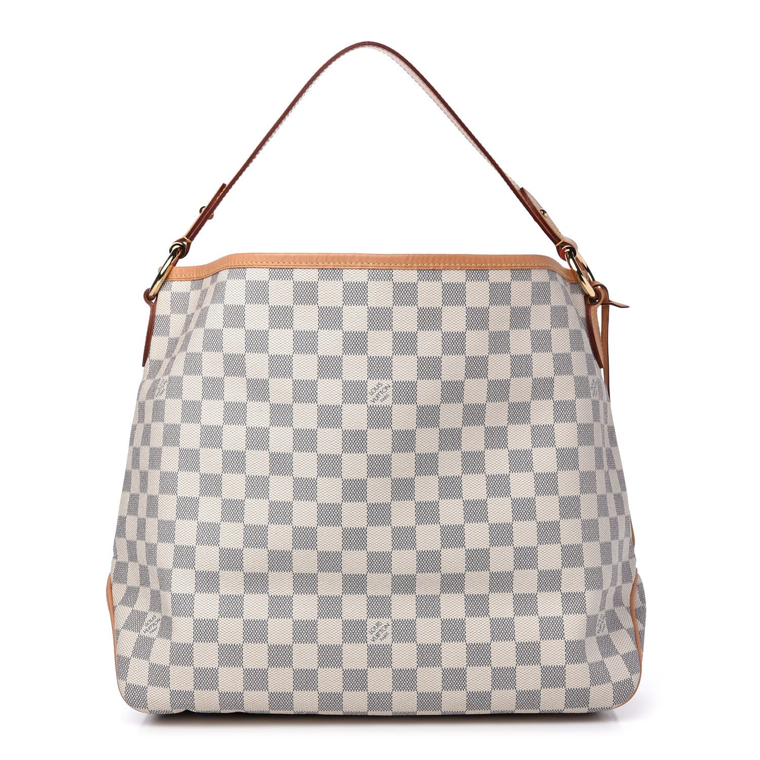 Louis Vuitton Damier Azur Delightful MM Pink 1 of 10
