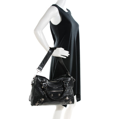 Balenciaga Agneau Giant 21 Silver Hardware City Black 5 of 12