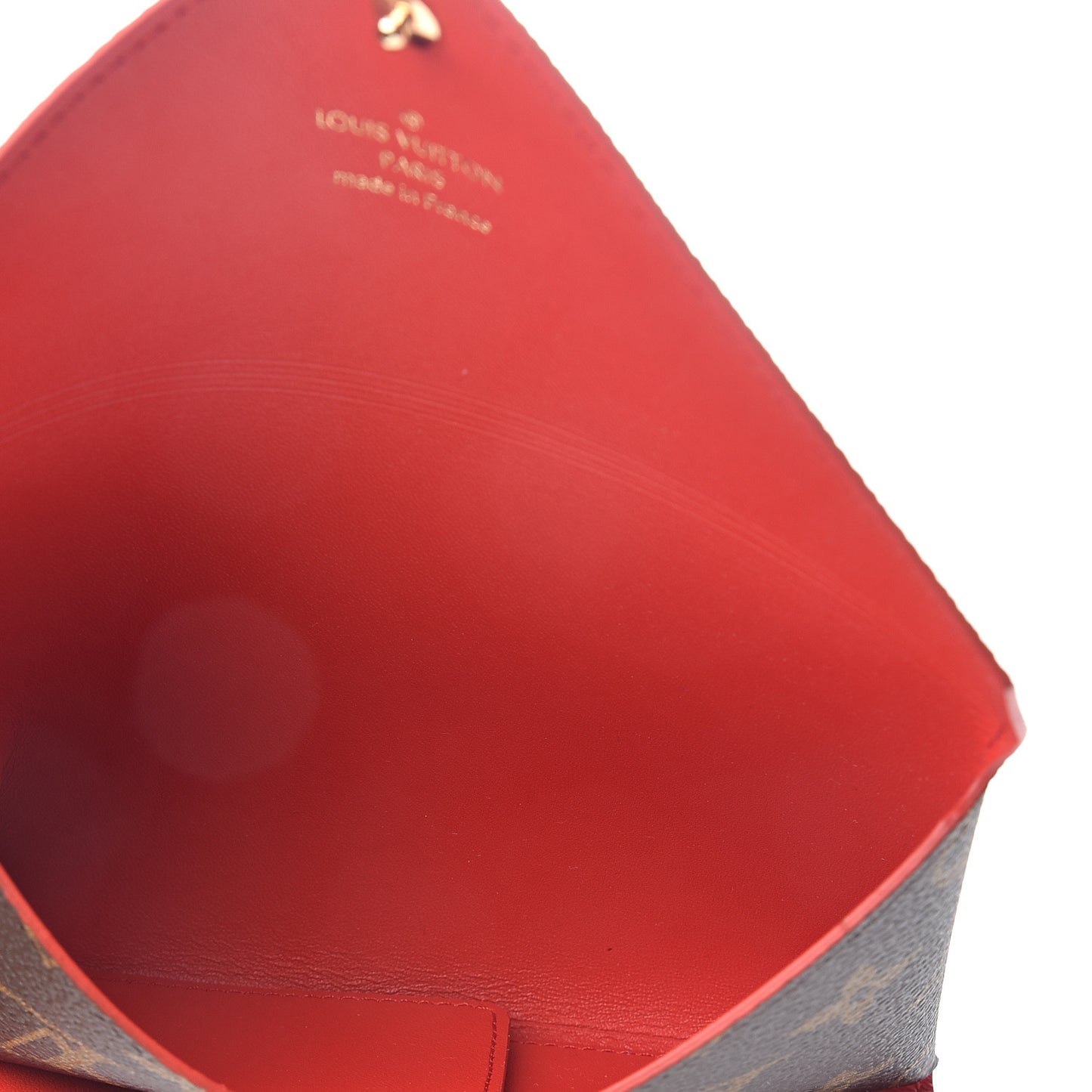 Monogram Medium Kirigami Pochette Insert Coquelicot