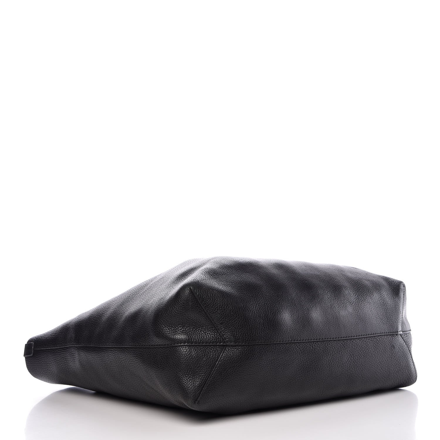 Gucci Pebbled Calfskin Large Tote Black 4 of 8