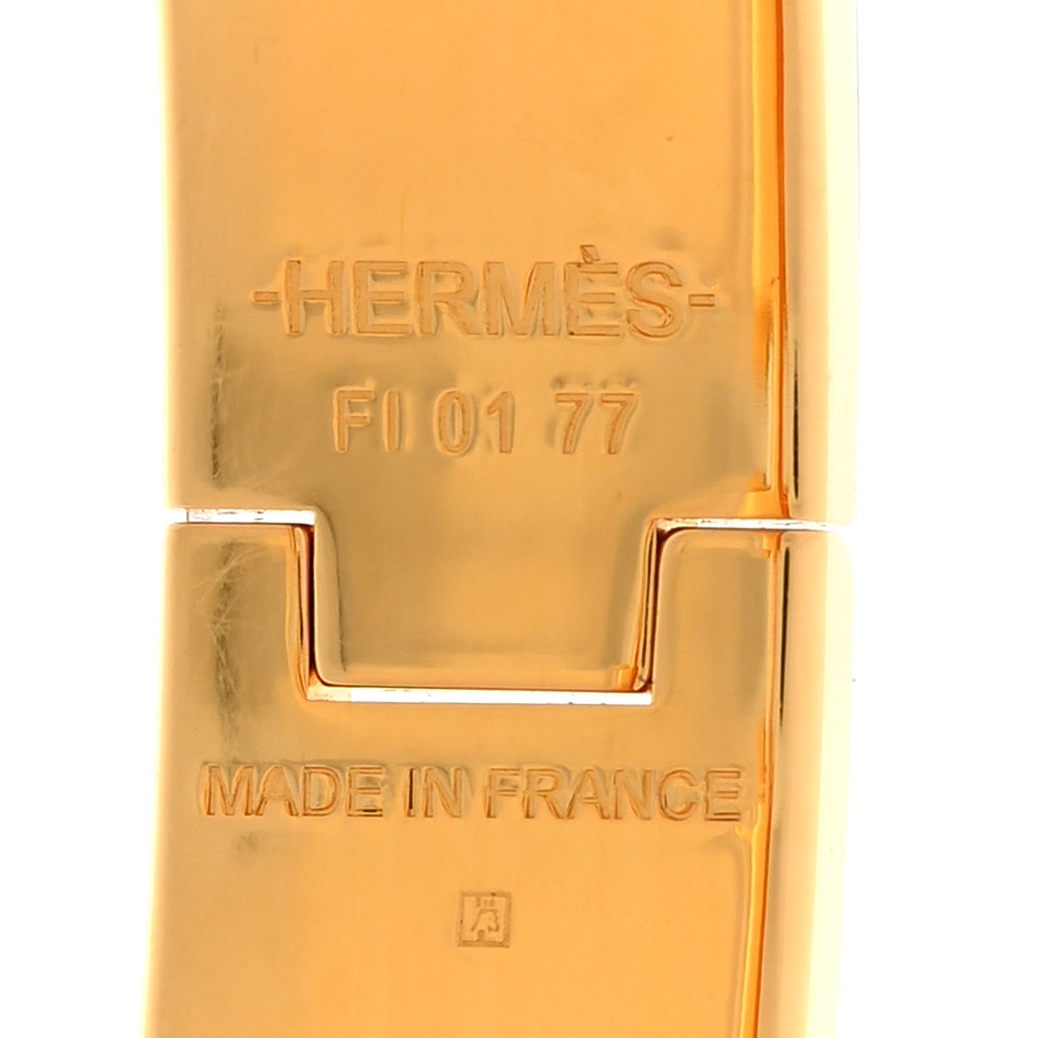 Hermes Enamel Narrow Clic Clac H Bracelet GM Rose Flamingo 4 of 6