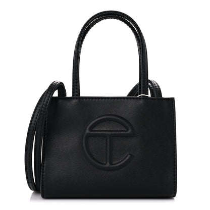 Telfar Vegan Leather Small Shopping Bag Black 1 of 9