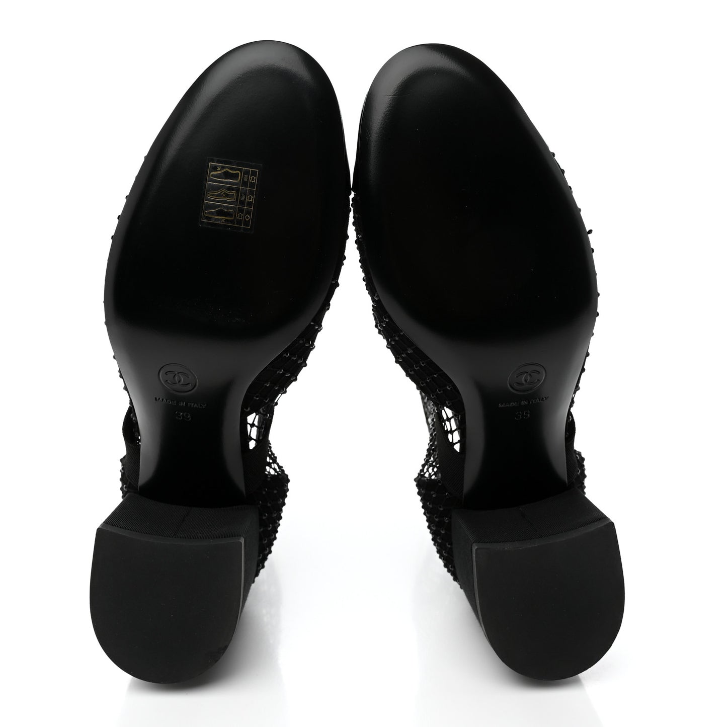 Resille Strass Kid Suede Patent Mary Jane Short Boots 39 Black