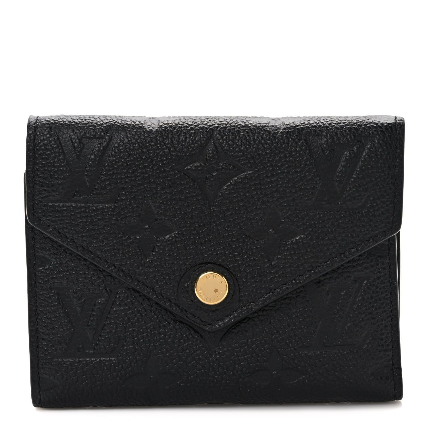 Louis Vuitton Empreinte Victorine Wallet Black 1 of 7