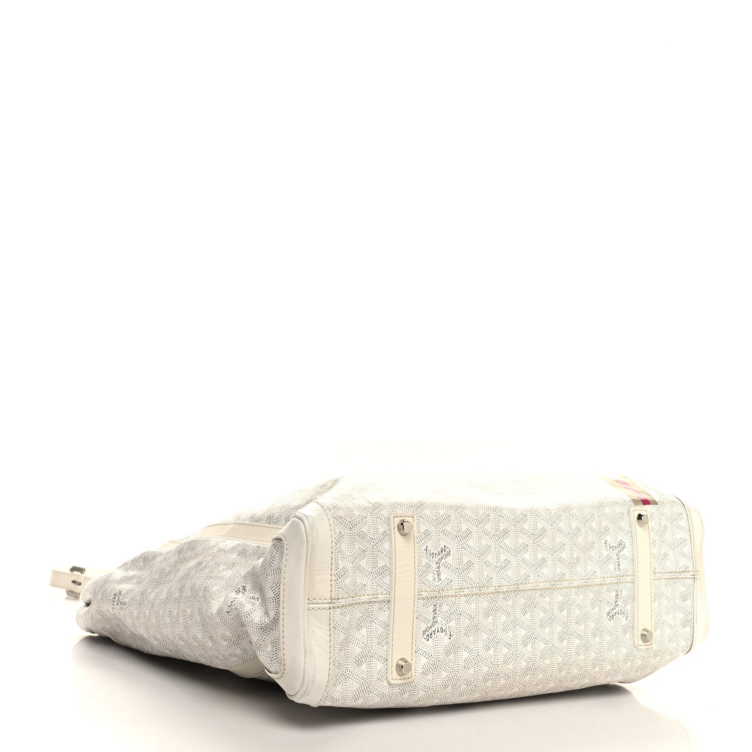 Goyard Goyardine Voltaire III Tote White 4 of 11