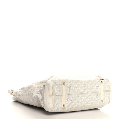 Goyard Goyardine Voltaire III Tote White 4 of 11