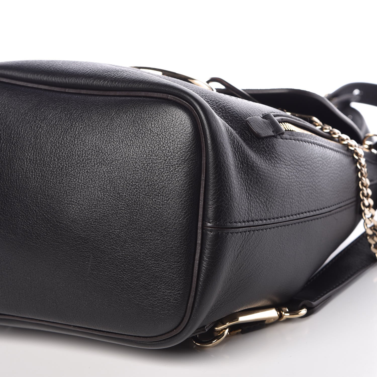 Chloe Suede Calfskin Small Faye Backpack Black 11 of 12