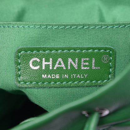 Chanel Lambskin Quilted Small Urban Spirit Backpack Green 6 of 13