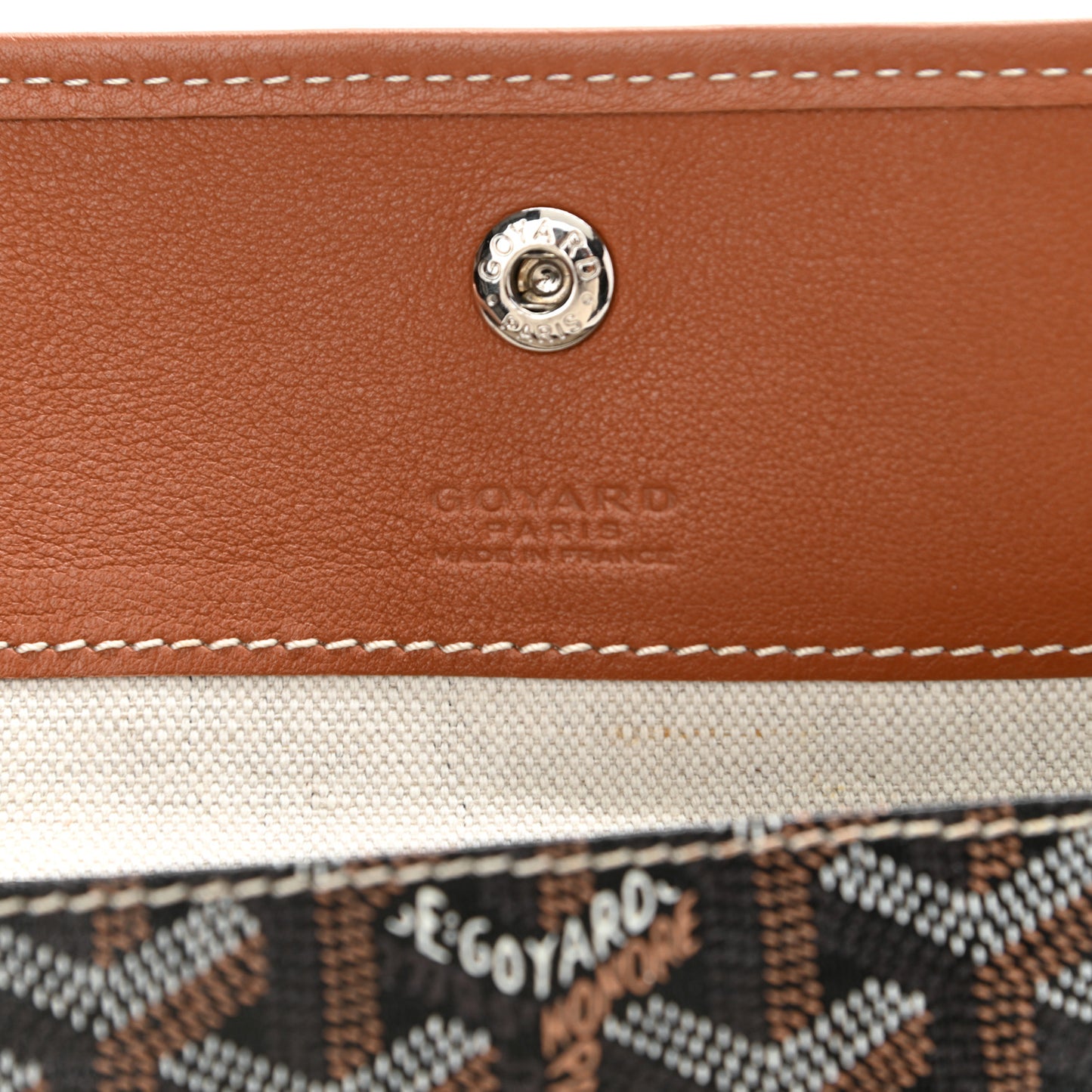 Goyardine Saint Louis PM Black Gold