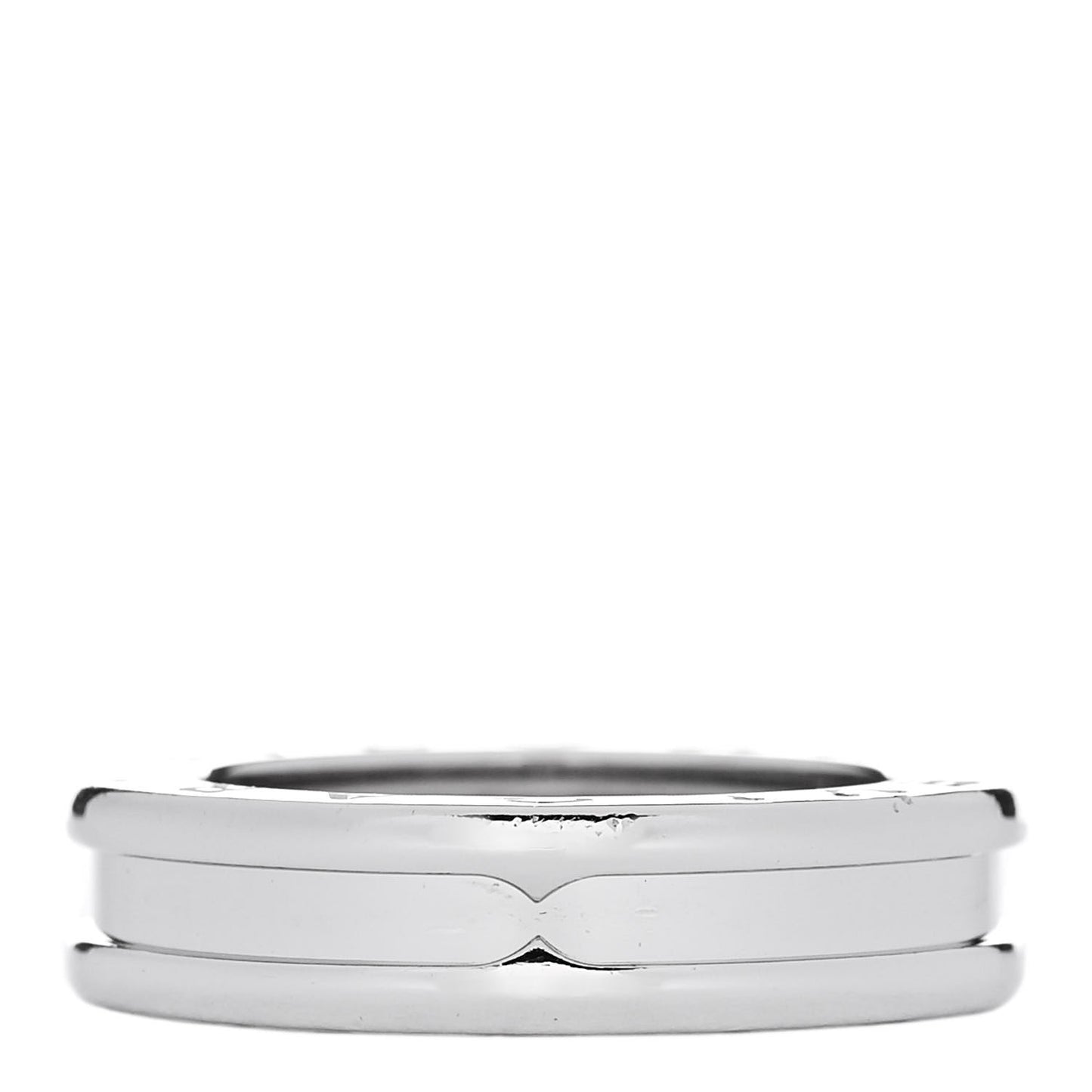 18K White Gold B.Zero1 One-Band Ring 48 4.5
