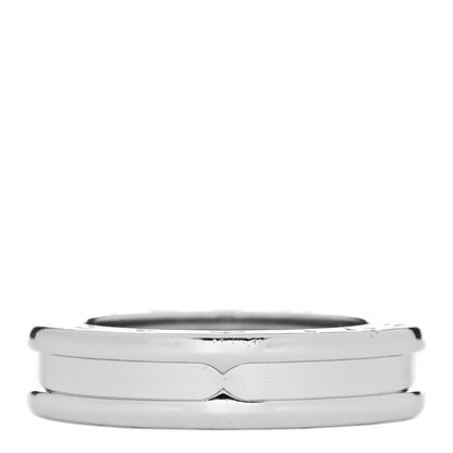 Bulgari 18K White Gold B.Zero1 One-Band Ring 48 4.5 1 of 4