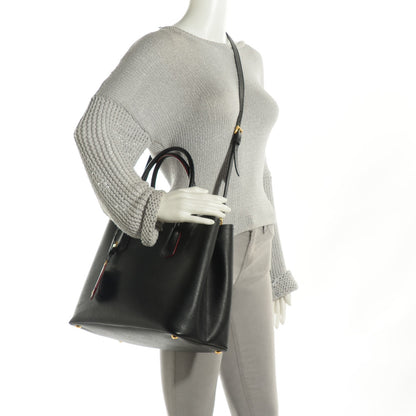 Prada Saffiano Cuir Large Double Bag Nero Black 12 of 24