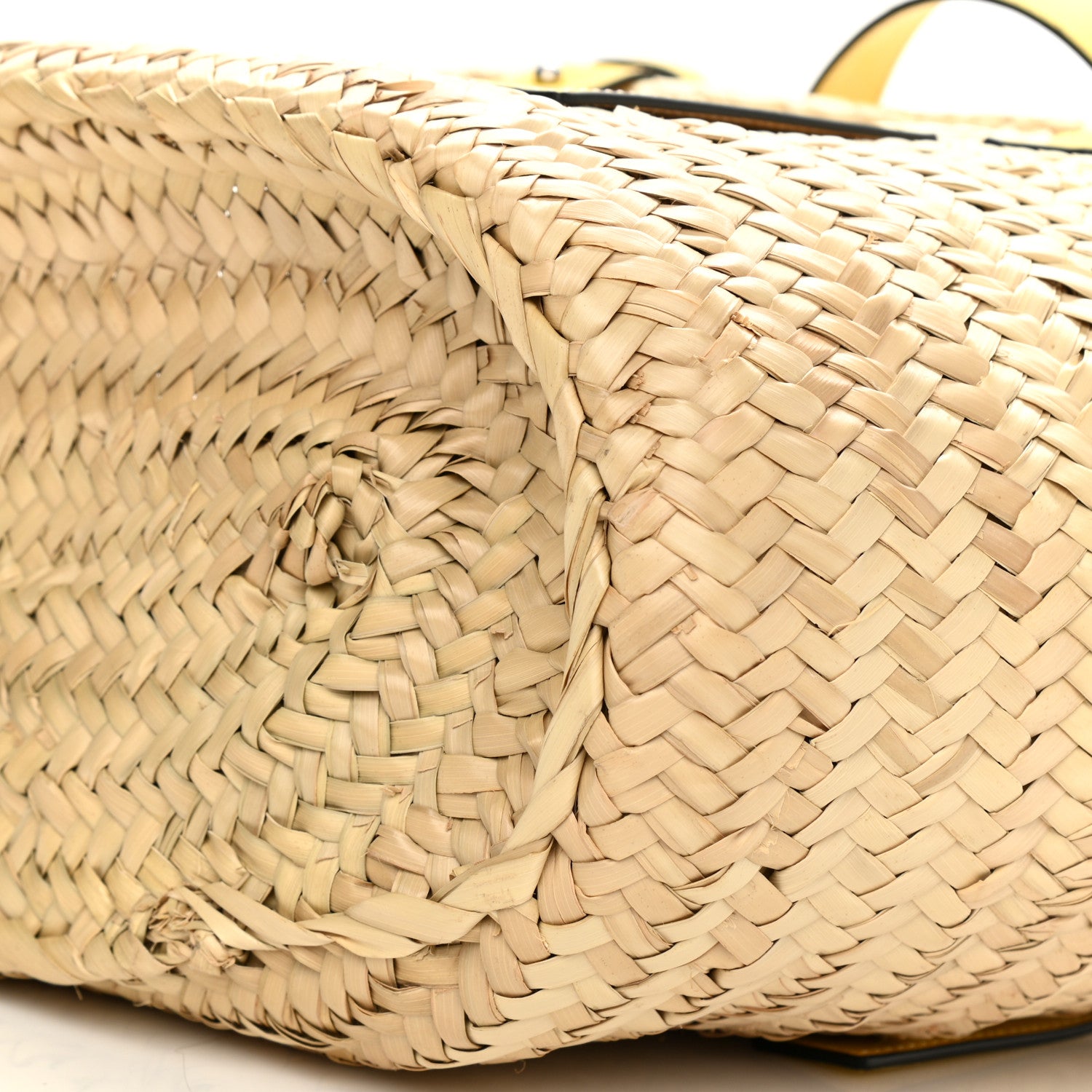 Loewe Raffia Basket Tote Bag Natural Yellow 11 of 11