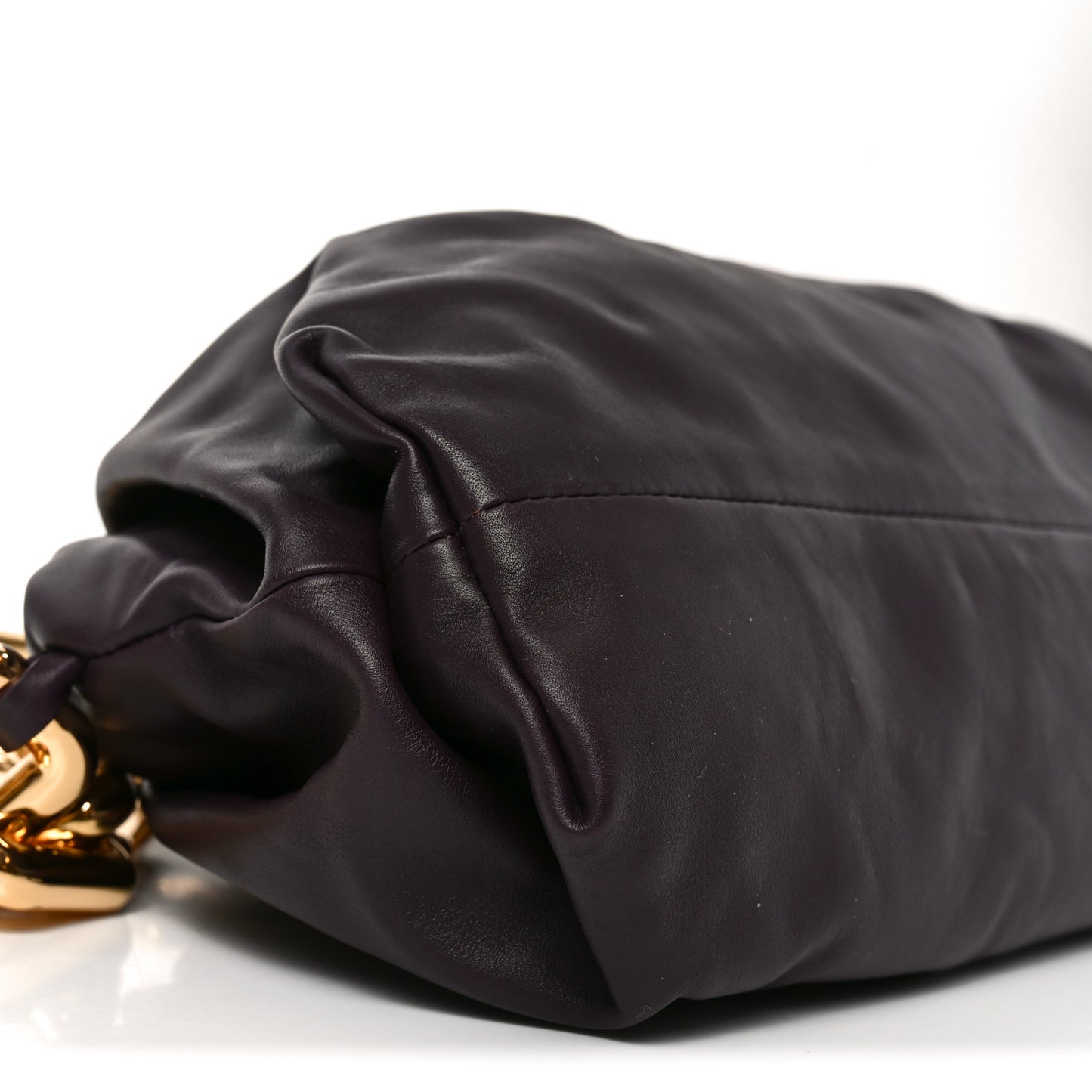 Calfskin The Pouch Chain Grape