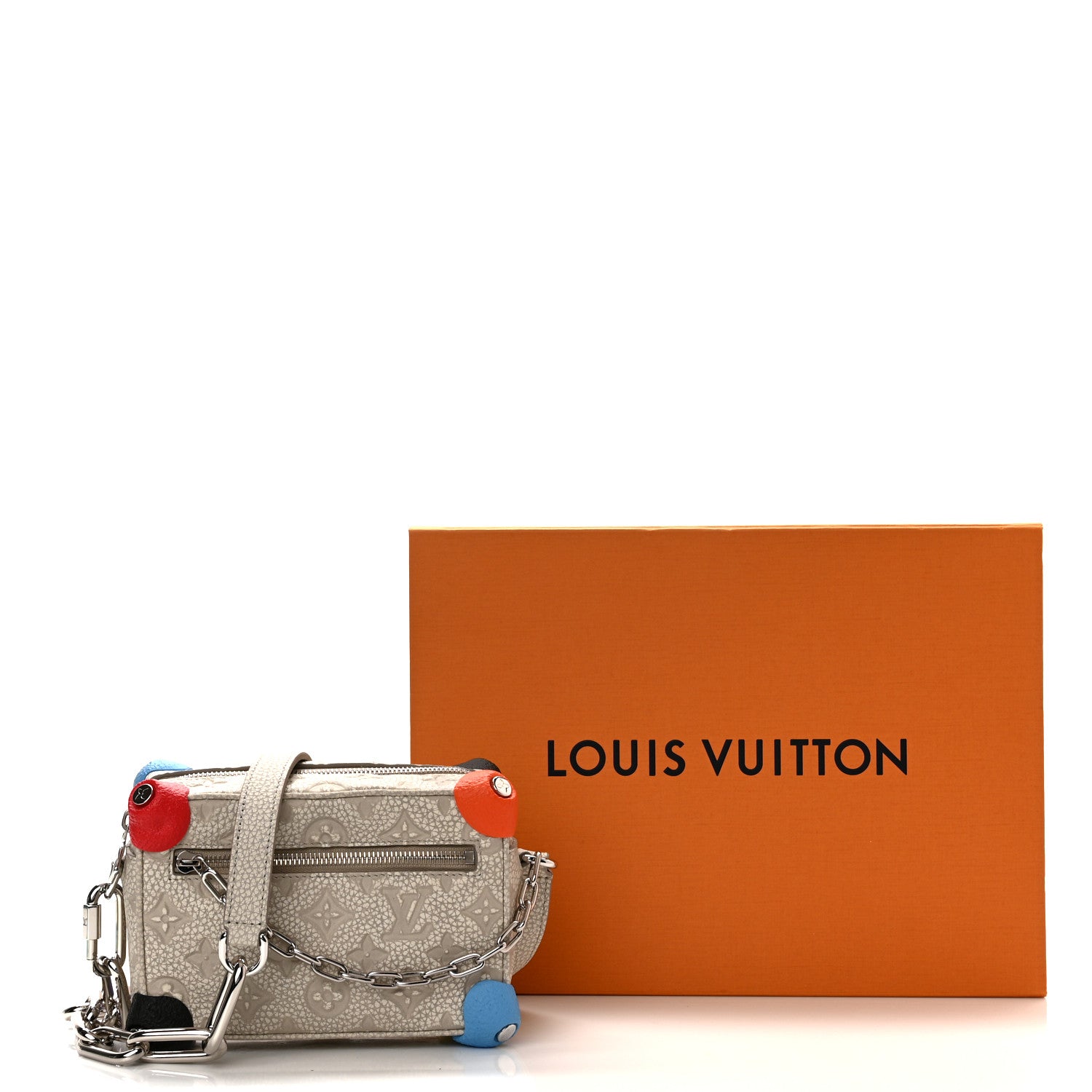 Louis Vuitton Taurillon Embossed Mini Soft Trunk Calk 10 of 10