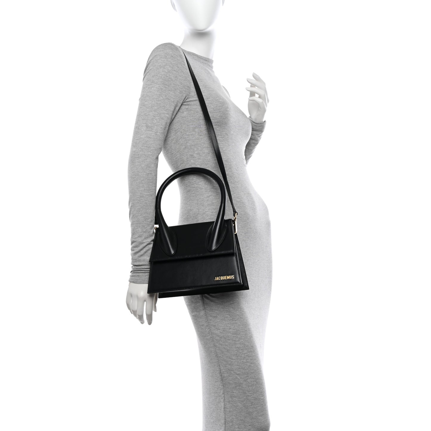 Smooth Calfskin Le Grand Chiquito Black