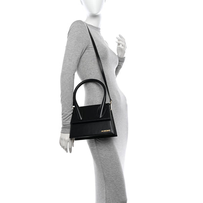 Jacquemus Smooth Calfskin Le Grand Chiquito Black 2 of 14