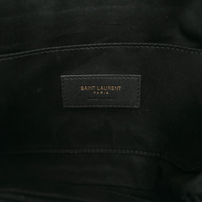 Saint Laurent Grain De Poudre Monogram Belt Bag Black 6 of 9