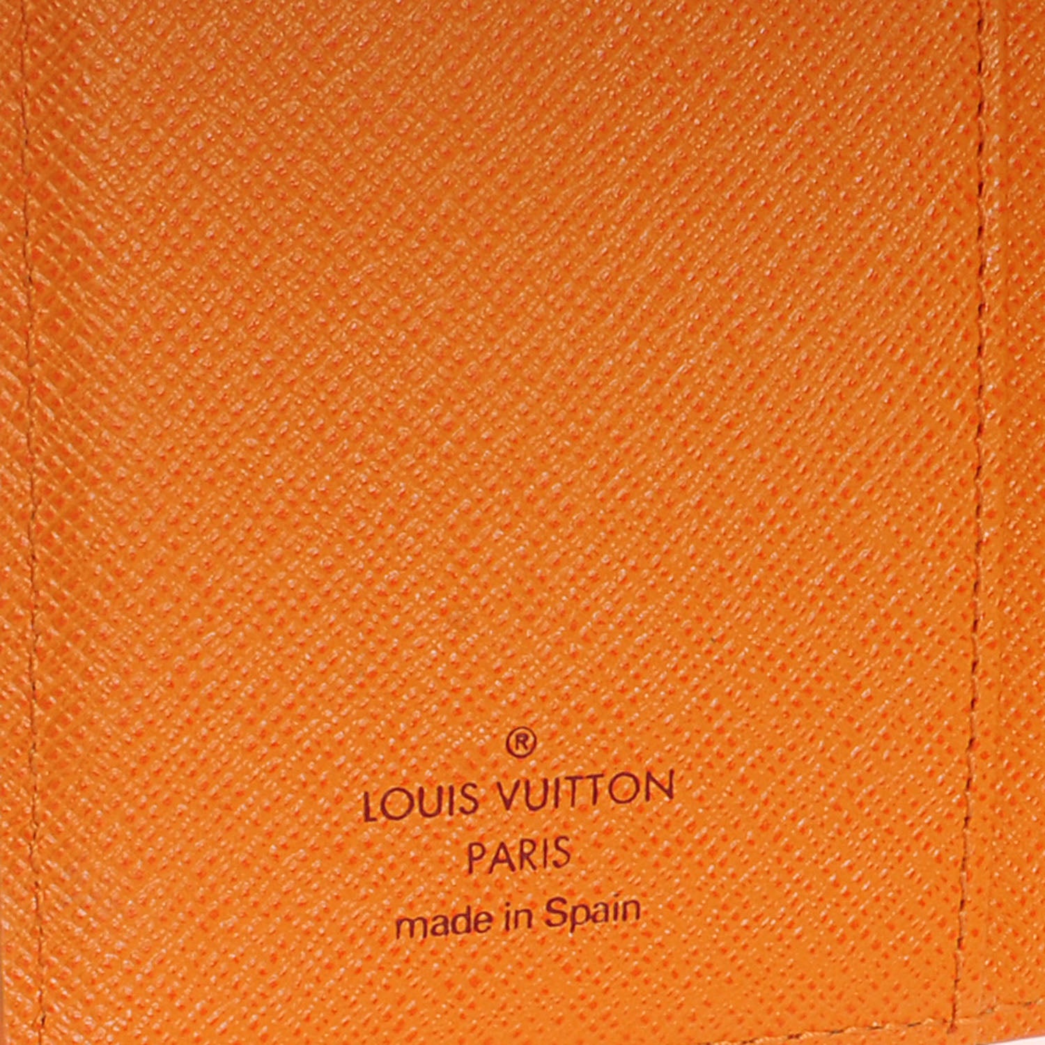 Louis Vuitton Epi Small Ring Agenda Mandarin 6 of 7
