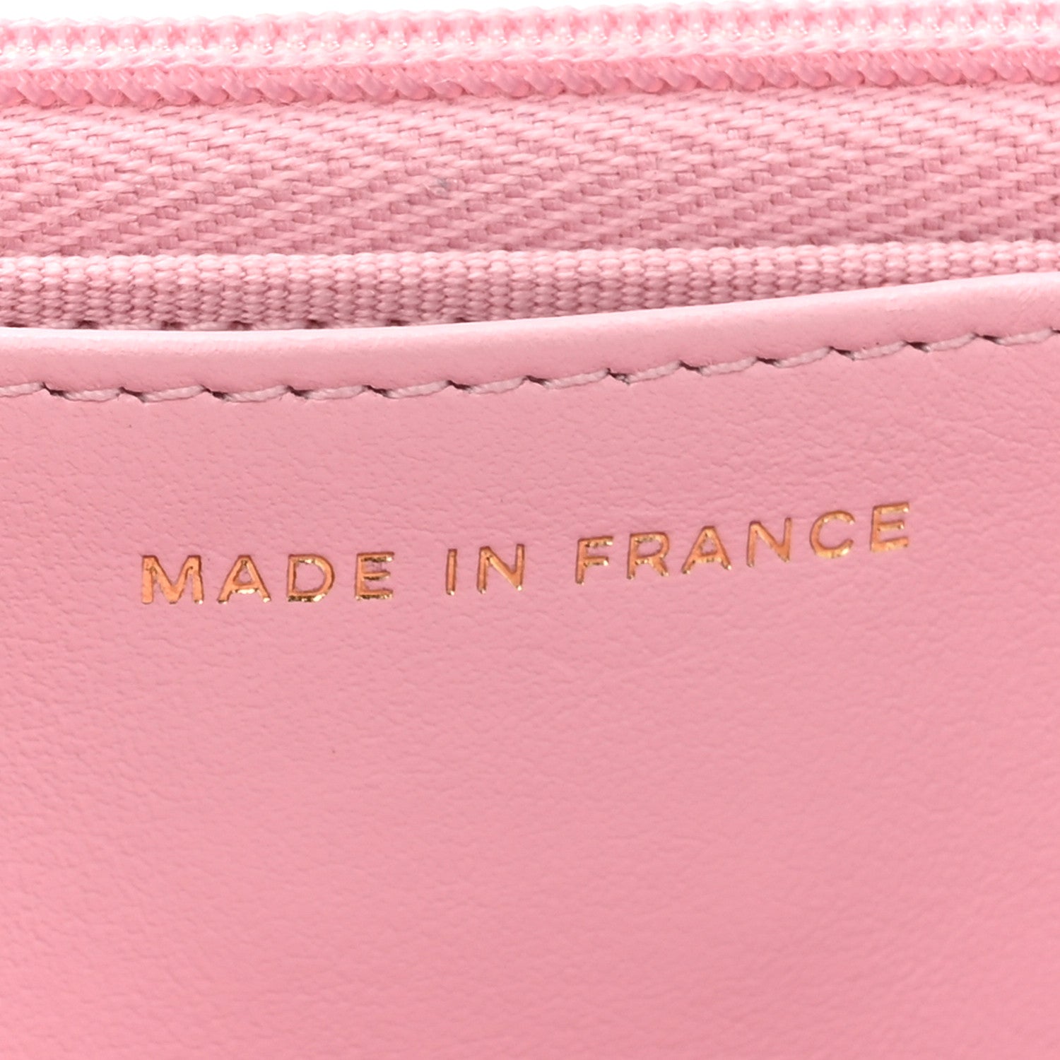 Chanel Caviar Quilted Wallet on Chain WOC Light Pink 7 of 12