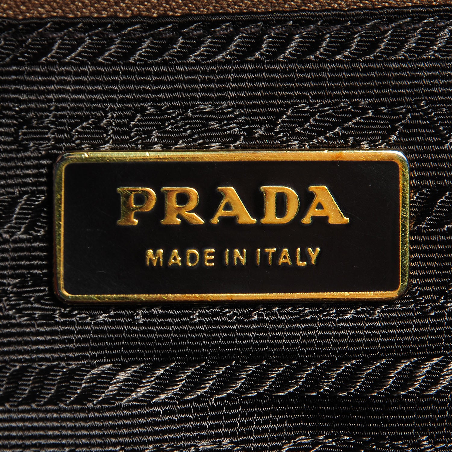 Prada Vitello Daino Drawstring Bucket Rame 6 of 9