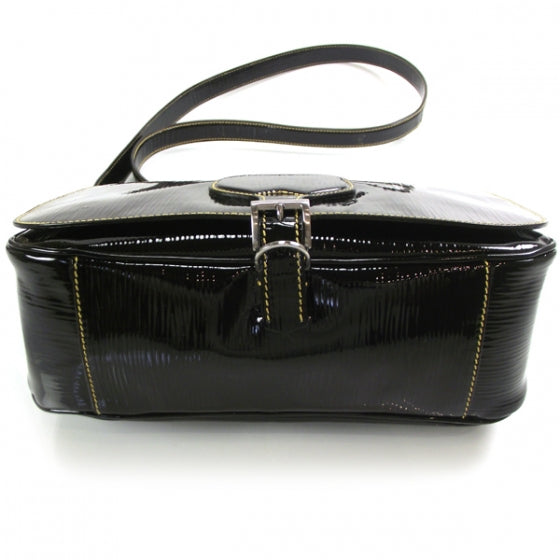 Prada Vernice Messenger Black 4 of 10