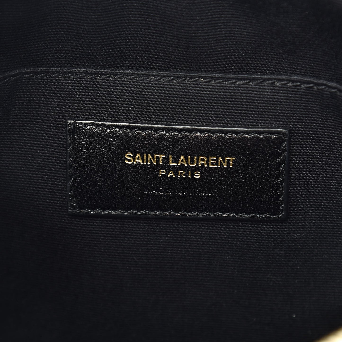 Calfskin Matelasse Monogram Lou Camera Bag Black
