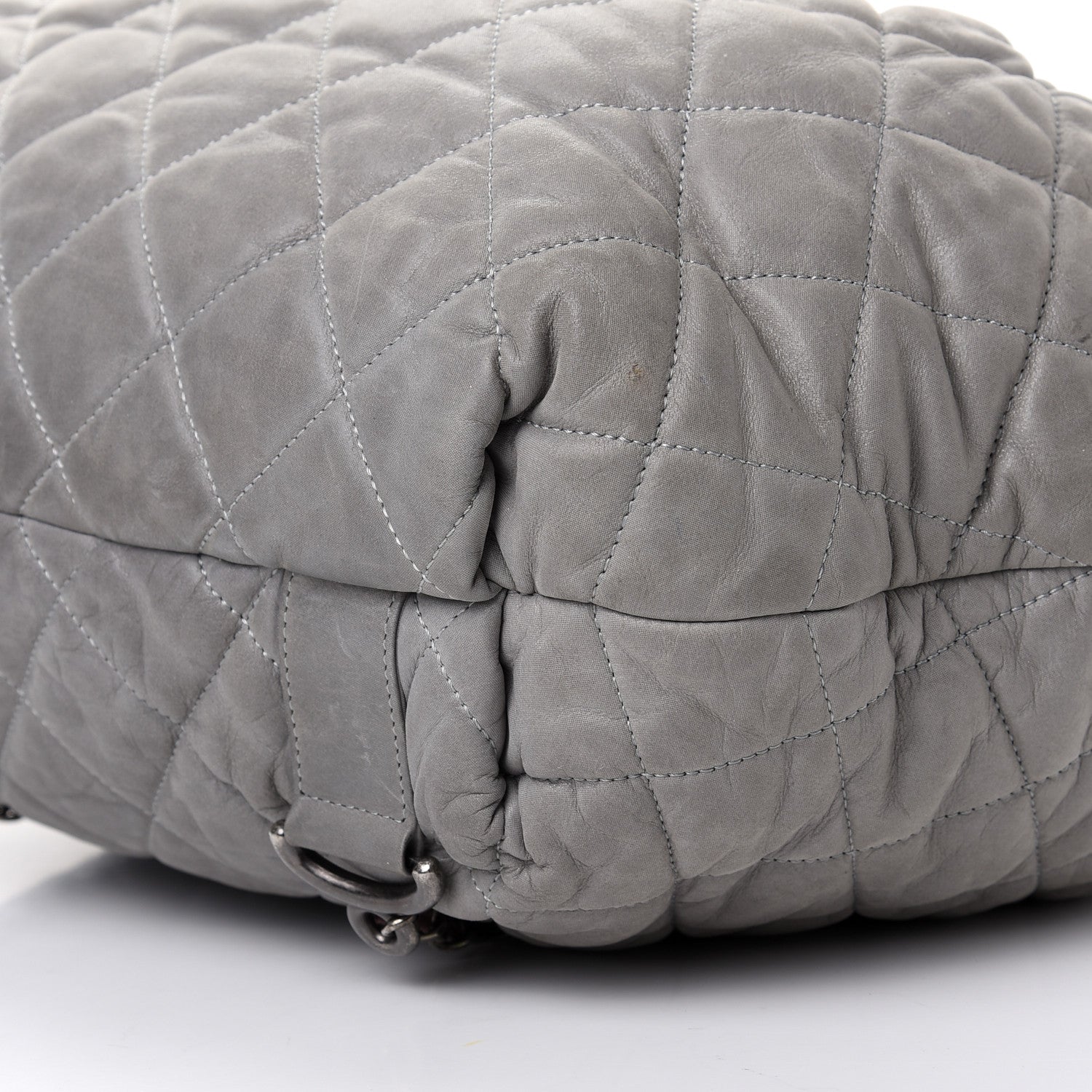 Chanel Iridescent Calfskin Quilted In The Mix Backpack Grey 6 of 8