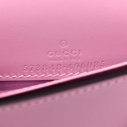 Gucci GG Supreme Monogram Strawberry Chain Wallet 8 of 10
