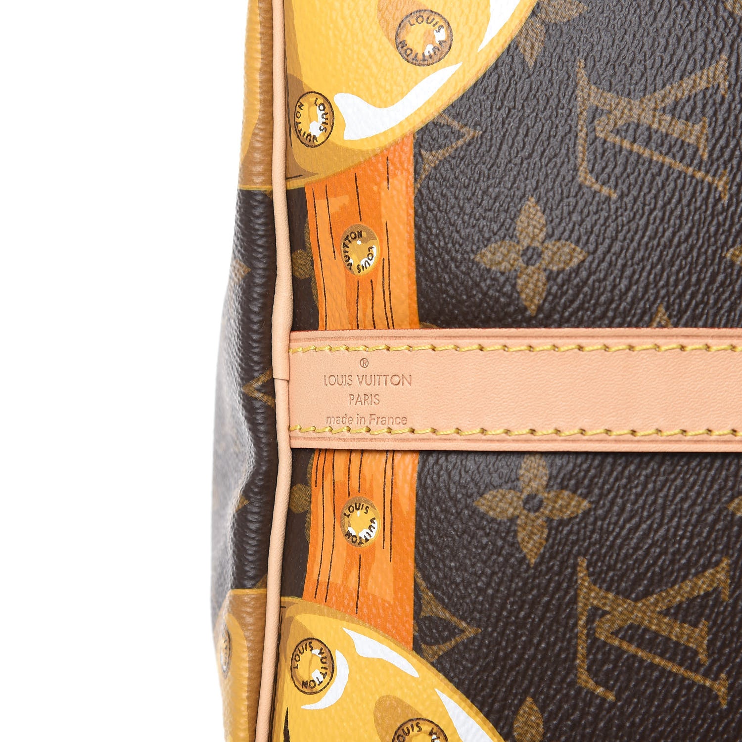 Louis Vuitton Monogram Summer Trunks Speedy Bandouliere 30 9 of 10